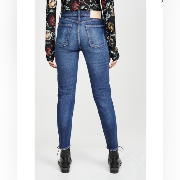 MOUSSY VINTAGE MV Jeans Cameron Skinny Ankle  Blue Size 25 - Picture 2 of 15